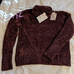 Crushed Velvet Sweater